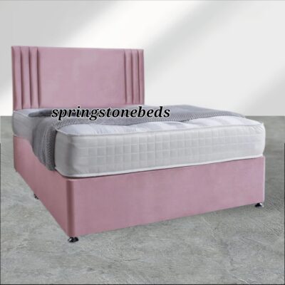Blush Velvet Divan