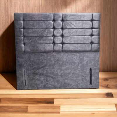 Cube-Button Modern Headboard