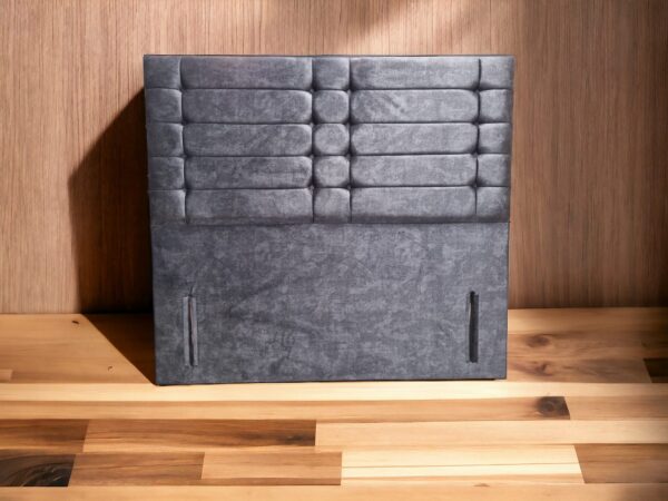 Cube-Button Modern Headboard