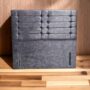 Cube-Button Modern Headboard