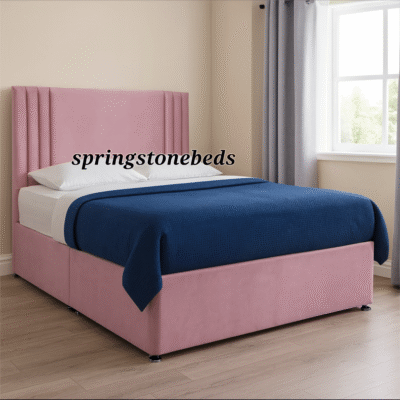 Blush Velvet Divan