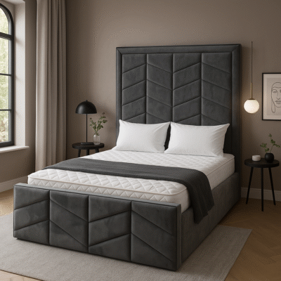LEAF Sleigh Bed
